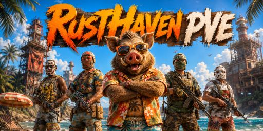 RustHaven PVE | Скиллы | Ивенты| Экономика