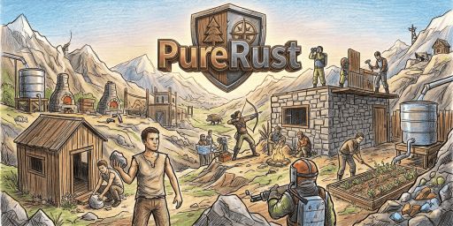 [EU] PureRust | PvE | No Decay | No Killing | No Raiding