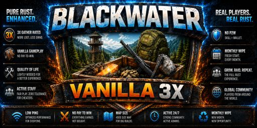 Blackwater Vanilla 3x
