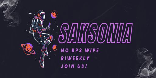 SAKSONIA RUST - 2x SOLO/DUO, No BP wipe.