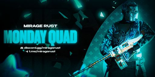 MIRAGE RUST | MONDAY QUAD 2x | Wipe 27.04