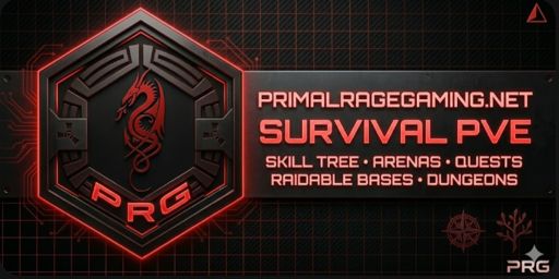 Primal Rage Gaming - Rust PvE ┃Raidable Bases┃Bradley Event