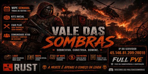 [BR] PVE Vale Das Sombras
