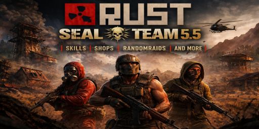 [US]SealTeam 5.5|RaidableBases|Kits|Drones|