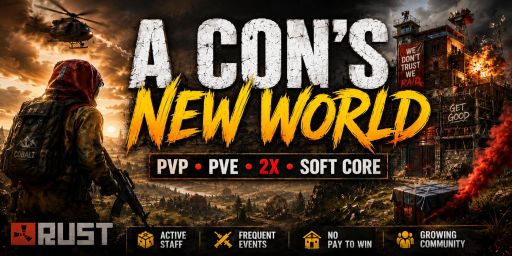 A Con's New World | 2x | Softcore | PvE/PvP | Events | Raidable