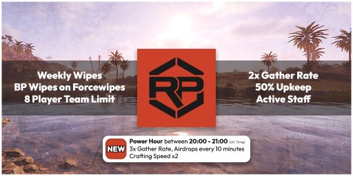 RPUK 2x Vanilla | 1-8 Teams | 50% Upkeep