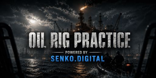 Training | Oil Rig Practice | Small & Large Rig | PvP
