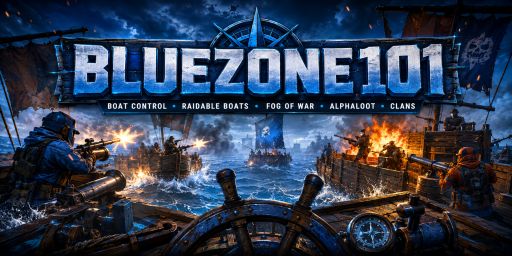 [US] Bluezone101 - 1X|FOW|Team Size: 4x|Alphaloot|Water|Boats