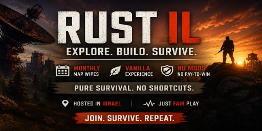 Rust IL | Explore, Build, Survive | Monthly | Vanilla