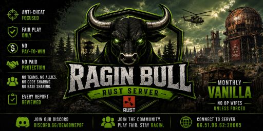 Ragin Bull Solo | Monthly | Vanilla | No BP Wipes