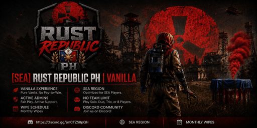 [SEA] Rust Republic PH | Vanilla
