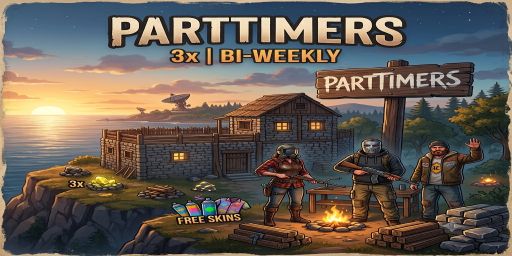 PartTimers 3x |Fast Smelt & Craft |10x Stack |Bi-Weekly