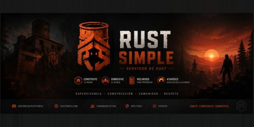 [AR/SA] Rust Simple | Mensual | Vanilla