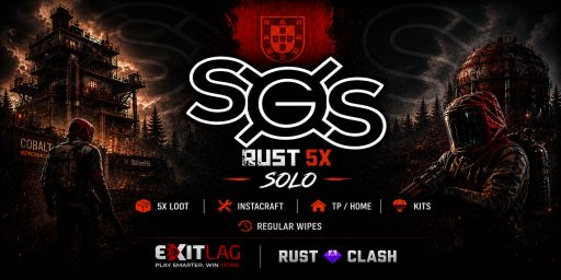 [EU] SGS Rust 5x SOLO ONLY|TP|Home|Kits|No Teams|FULLWIPED