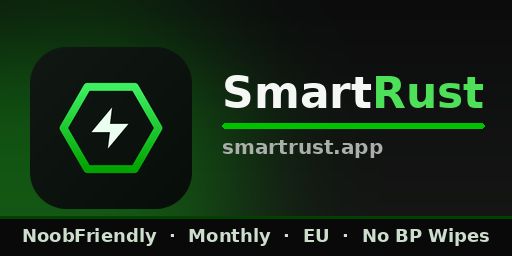 SmartRust | Solo/Duo | NoobFriendly | Monthly | EU | No BP Wipe