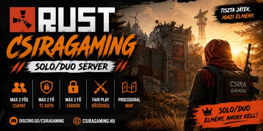 CsiraGaming Solo/Duo Magyar Szerver.