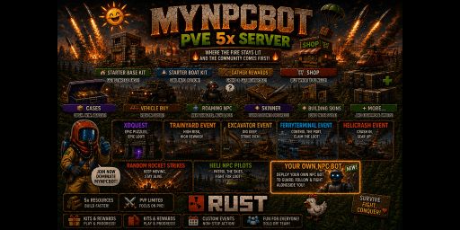 TheOldTimer`s PVE 5x Rust