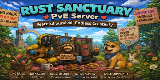 Rust Sanctuary - PvE Server