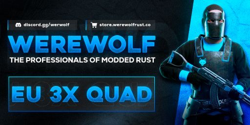 WEREWOLF GAMING.CO 3x Solo/Duo/Trio/Quad|Lootx3|Share BPs|WIPED