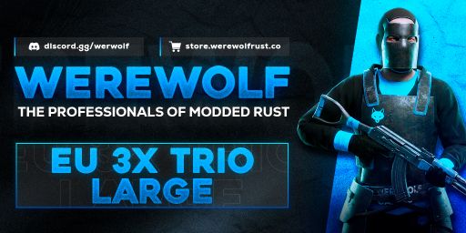 WEREWOLF GAMING.CO 3x Solo/Duo/Trio LARGE|Lootx3|ShareBPs|WIPED