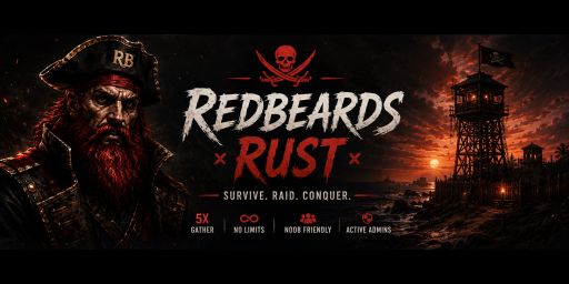 RedBeardsRust.com | 5x No Limits | Noob Friendly