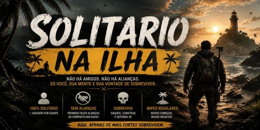 [BR/LATAM] SOLITARIO NA ILHA | APENAS SOLO | WIPADO AGORA