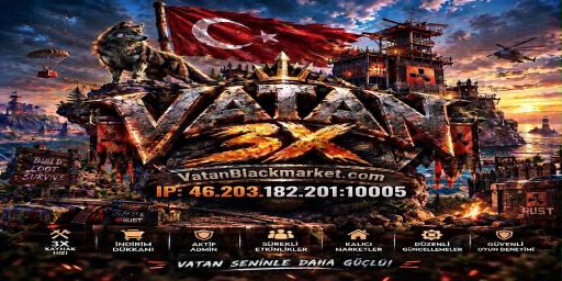 [TR] Vatan Rust 3x | Loot | VIP | Market