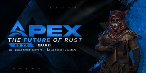 Apex Rust - EU 2X Weekly Solo/Duo/Trio/Quad | No BP Wipes