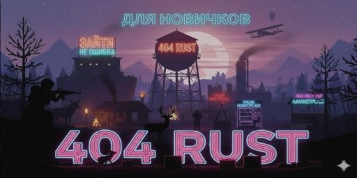 404 RUST /ДЛЯ НОВИЧКОВ /МОСКОВСКИЙ 19.10
