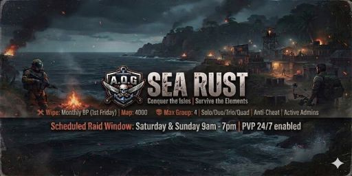 [SEA] A.O.G Rust | Vanilla | MY/SG | Active Admin
