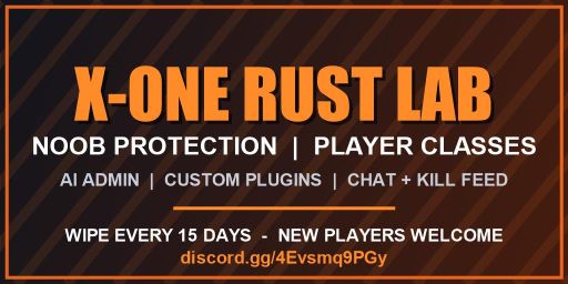 Rust server play page for [US/LATAM] X-ONE NEW Class System|Noob ...