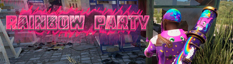 [EU] Rainbow Party | PVE | EN/GER | [Raidbases|NPC|Events|Skins