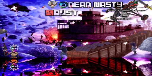 [US] Dead Nasty Rust|5X PVE|Raid Bases|SkillTree|Events|Kits