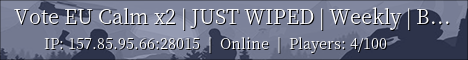 Vote for EU Calm on RustServers.gg